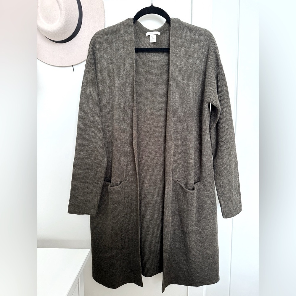 H&M Basic Open Front Cardigan Sweater